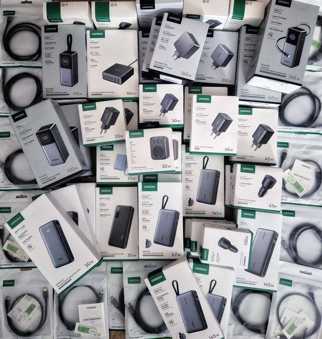Повербанк 200W UGREEN 25000mAh Nexode PB722 з кабелем Power Bank Вт Нові, Запаковані