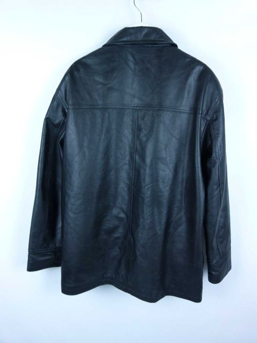 Moda Sport skórzana kurtka miękka skóra naturalna / XL