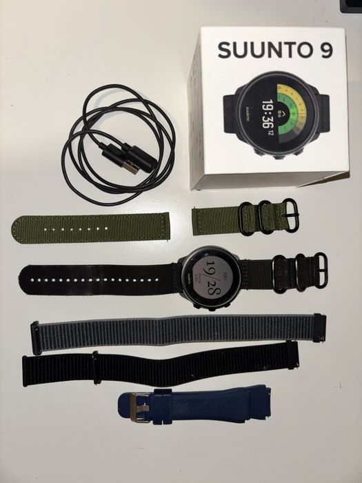 Suunto 9 Baro  caly zestaw