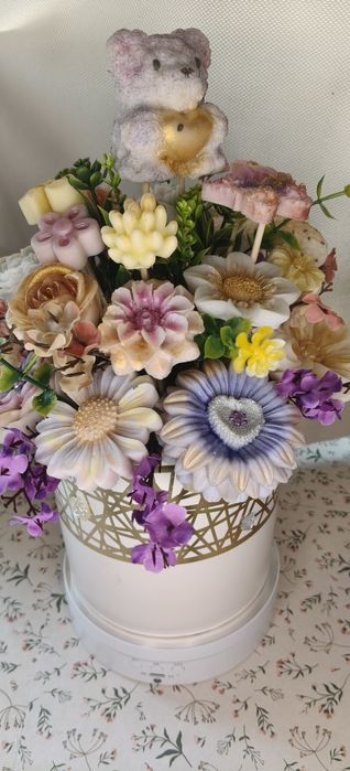 Wax Flower Arrangement