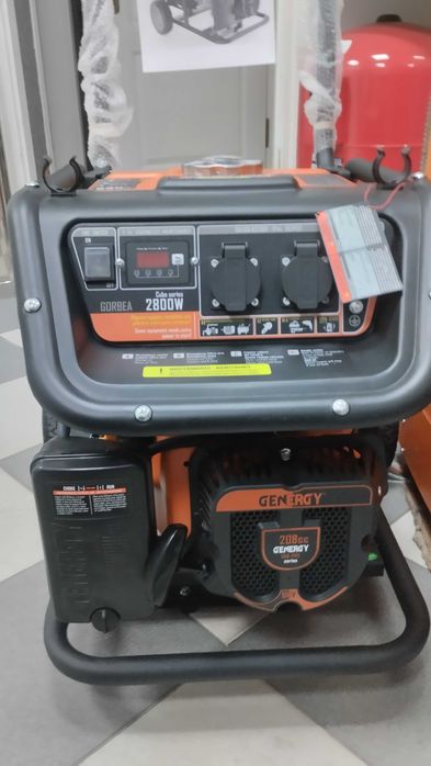 Генератор бензиновий GENERGY GORBEA 2800 Вт генератор для будинку