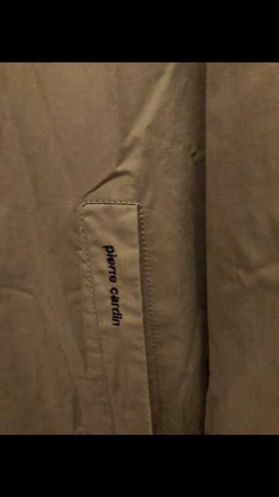 Płaszcz męski jesienny długi Pierre Cardin XL