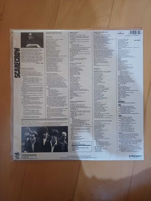 Vinil antigo e raro - John Cougar Mellencamp - Scarecrow
