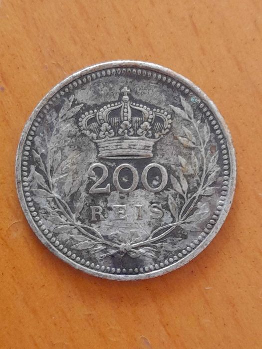 Moeda de 200 réis de 1909 PRATA