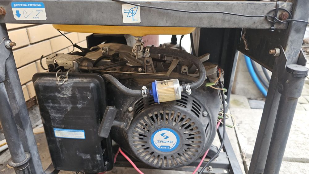 Продам Генератор Sadko GPS-8000E. 6 (6.5) квт номінал. Газ/Бензин.