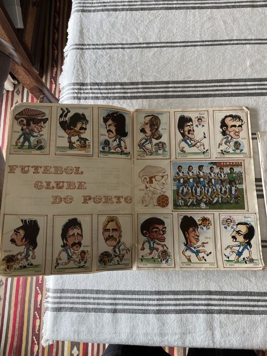 Cadernetas 80/81 Cromos Antigas