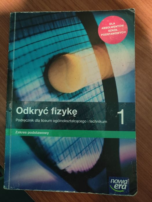 Podręcznik do Fizyki 1