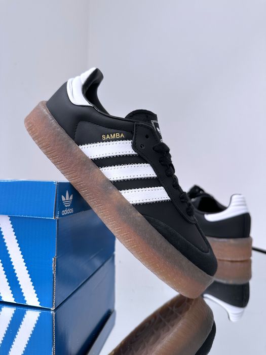 Трендовые кожаные кроссовки Adidas Samba 36/38р