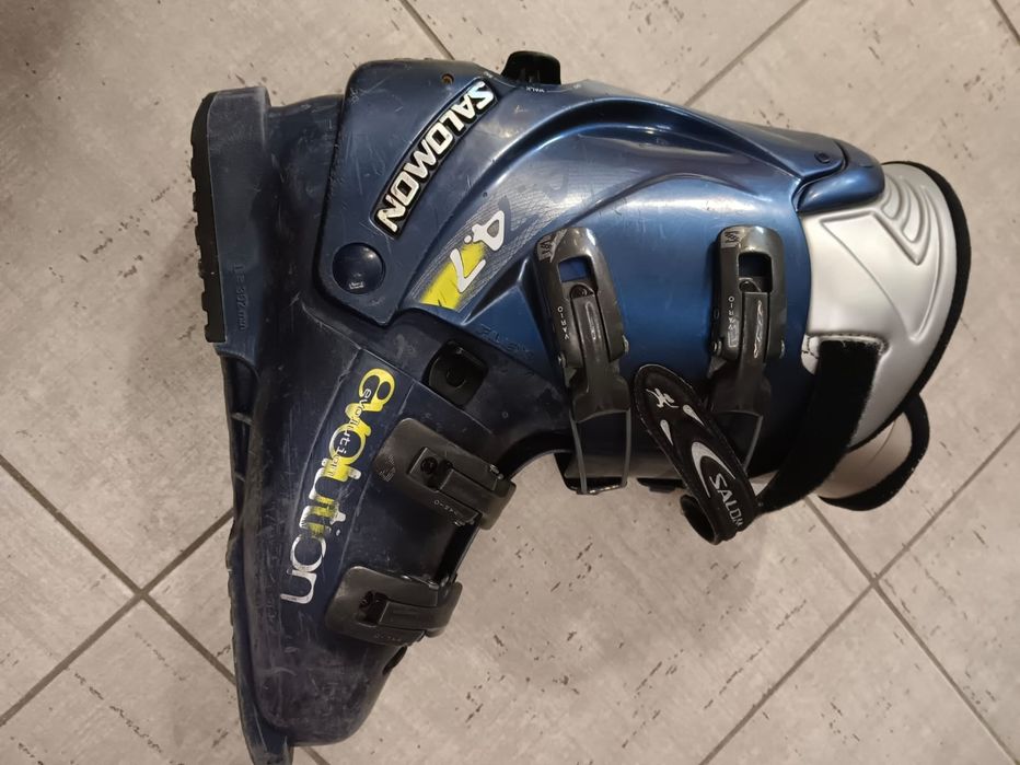 Narty Rossignol, buty Salomon i kije