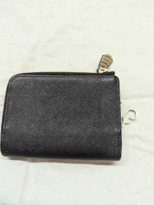 Черный футляр для ключей с монетницей Paul Smith , ключница