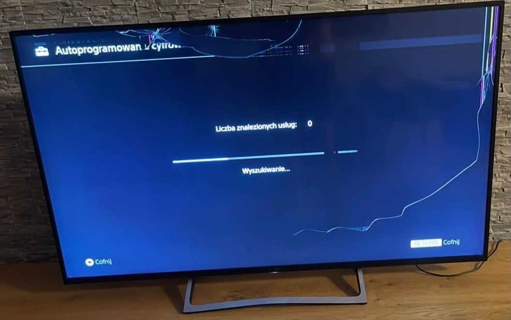 Telewizor Sony 55 cali uszkodzona matryca