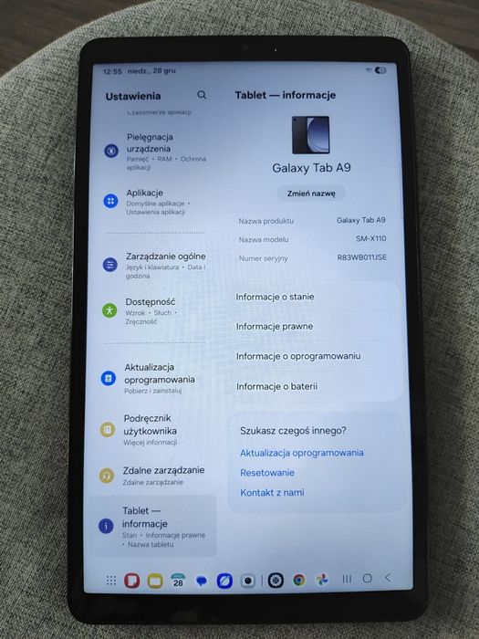 Nowy Samsung Galaxy Tab A9