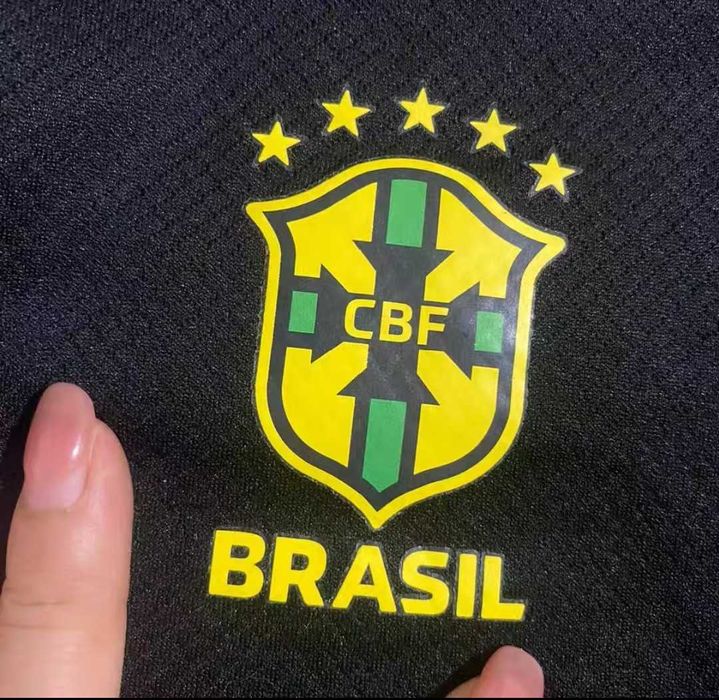 Kreatywna koszulka tematu drużyny Brazylii /L