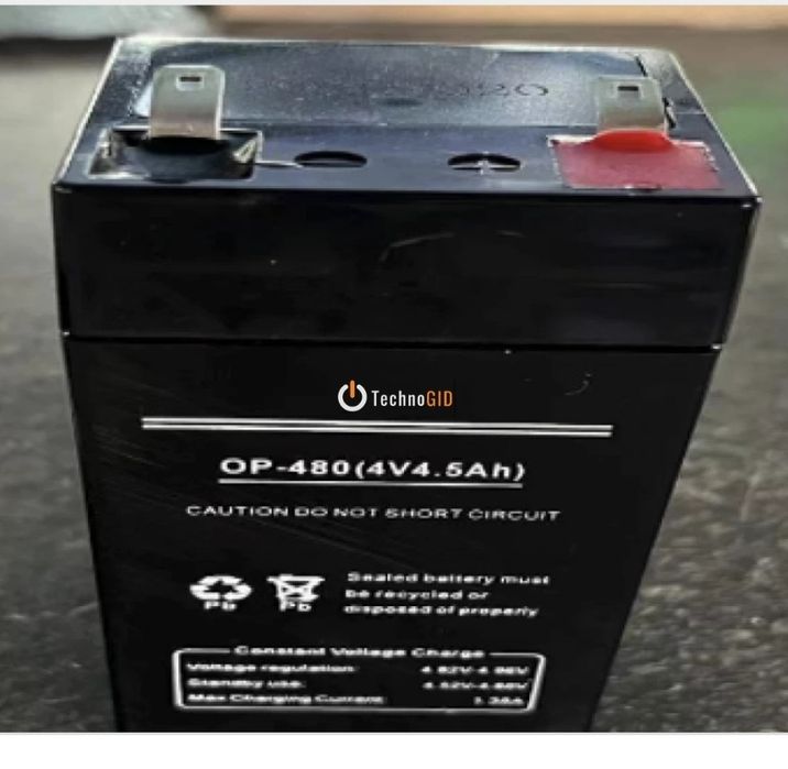 Акумулятор аккумулятор gdlite 6v 4Ah ukc 4 6в 4а 12в 7А для ваг весов