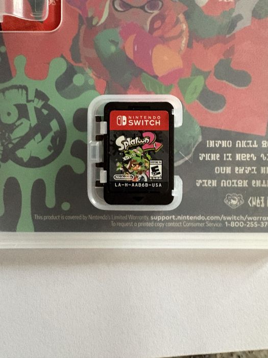 Splatoon 2 nintendo switch