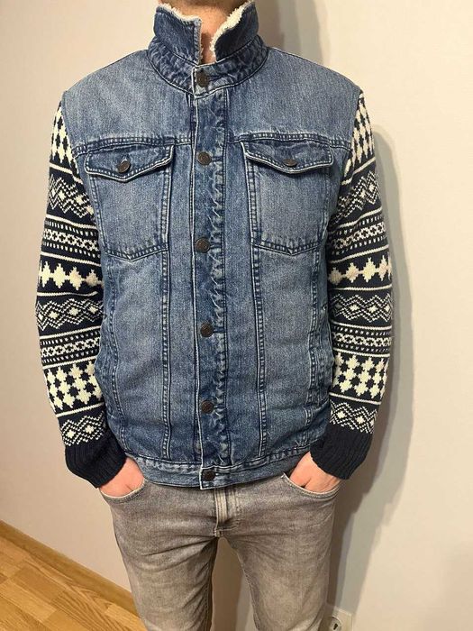 куртка джинсова Bershka розмір М