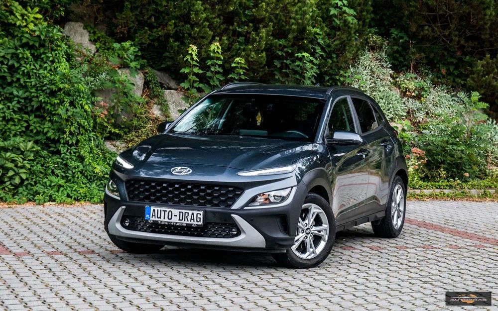 Hyundai Kona 1.6 miekka hybryda idealny miejski gwarancja