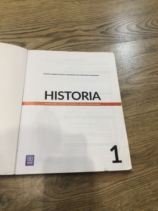 Historia podrecznik klasa 1 podstawowy wsip