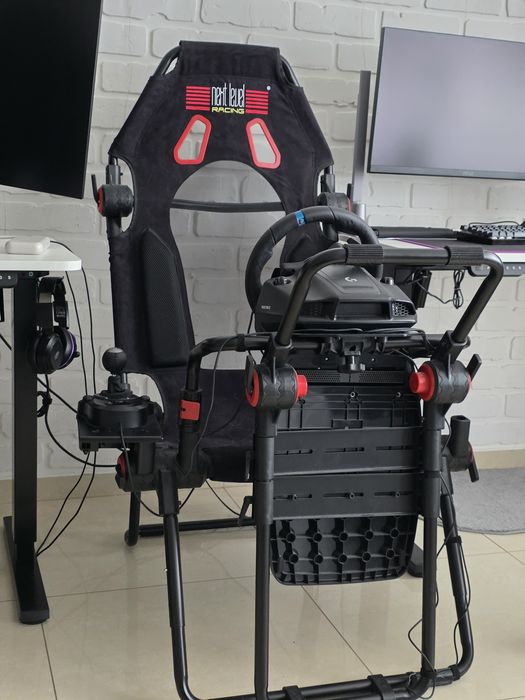 Крісло GT Lite + Кермо Logitech G923 + КПП