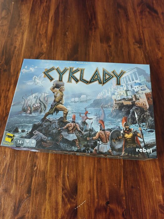 Cyklady, gra planszowa, stan bardzo dobry