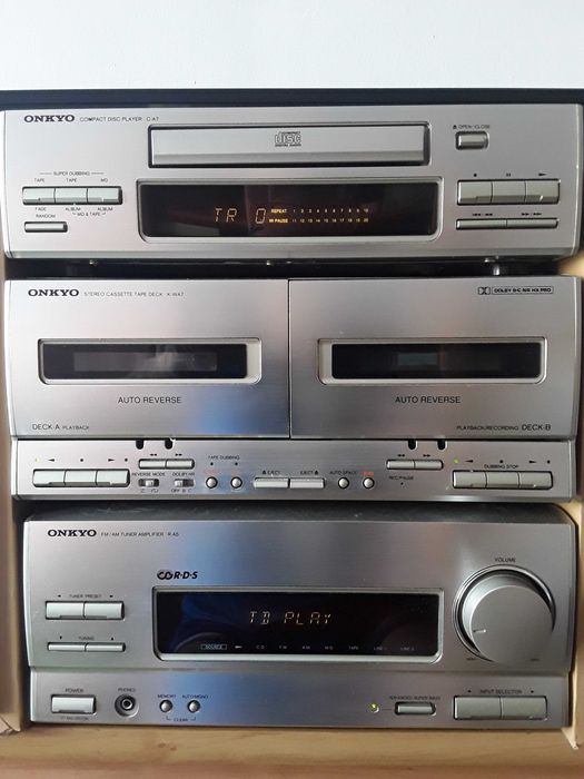 Zestaw hi-fi ONKYO LS-A5  (C-A7  K-WA7  R-A5) wieża