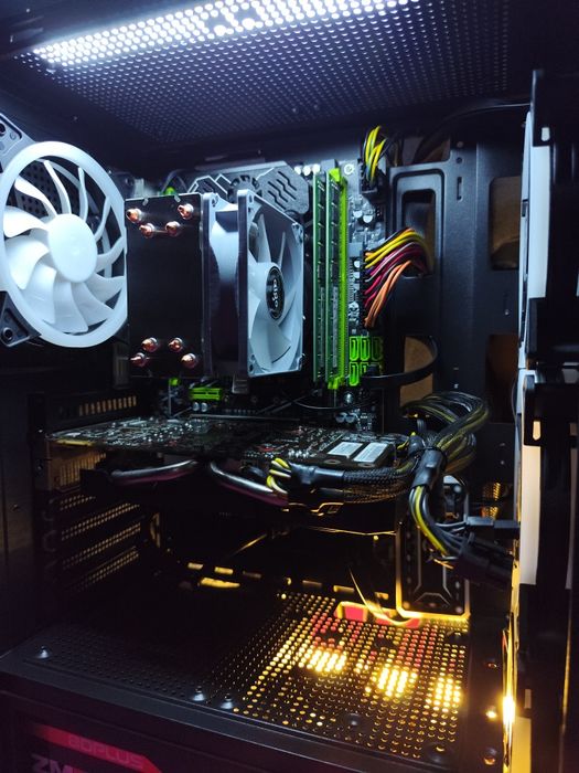 Ігровий комп'ютер, Робоча станція на Xeon E5 2699v3 (18/36ядер 3,6Ghz)