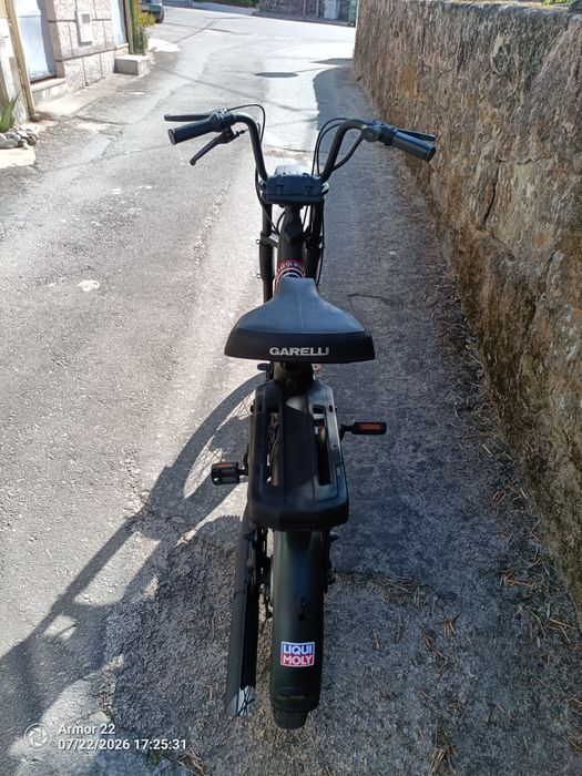 Mobilete Garelli eletrónica a trabalhar