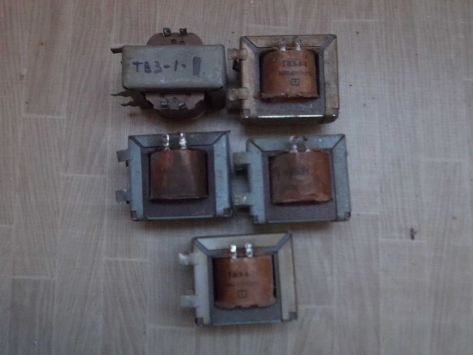 Продам выходные и силовые трансформаторы с радиол , ТВЗ-1-9 , ТВЗ-1-1