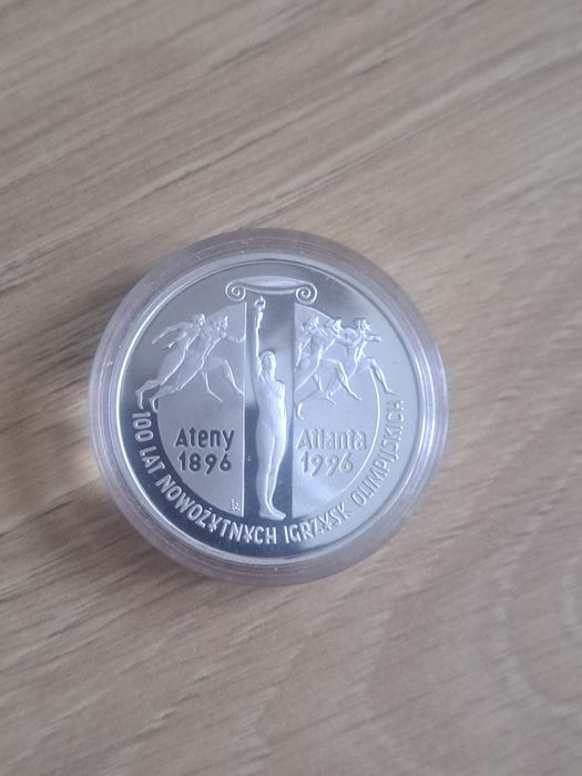 10 zł 100 lat nowożytnych igrzysk olimpijskich