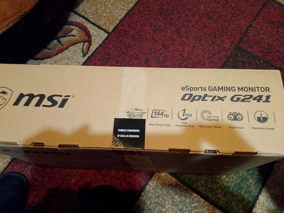 msi g241 144hz підійде для ігор