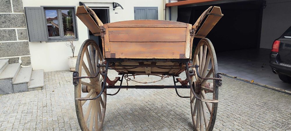 Charrete para cavalo do sec. XIX