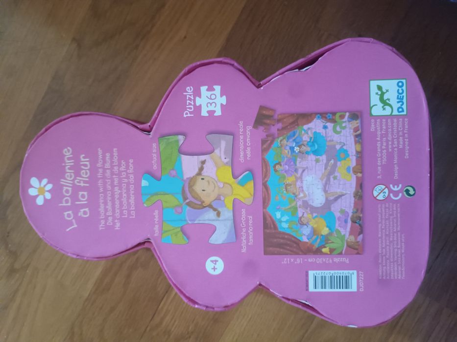 Puzzle bailarina Djeco