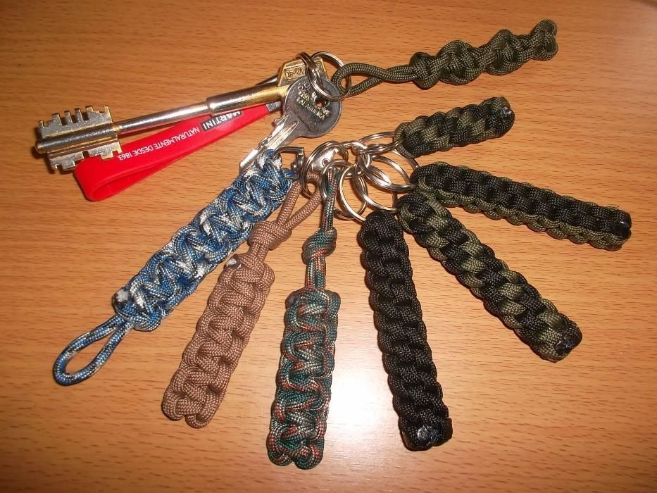 Porta-chaves em Paracord