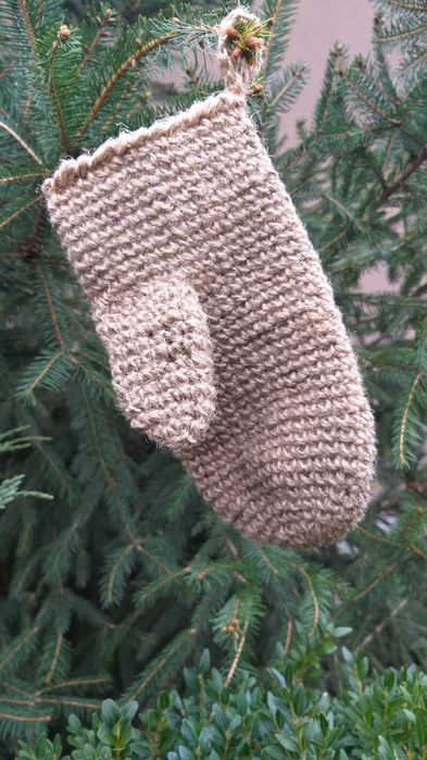 Банные шапки джутовые