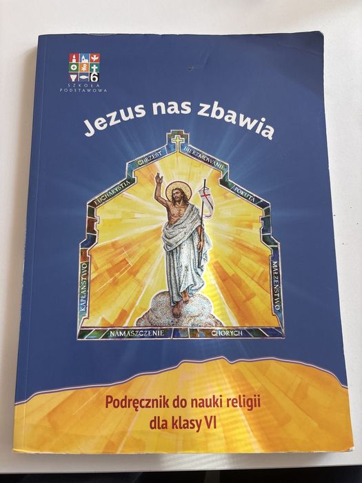 Podręcznik  do religii Jezus nas zbawia  klasa VI