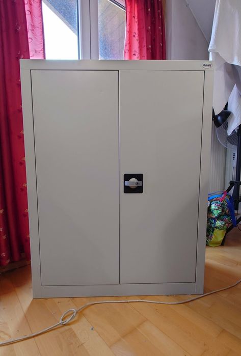 Szafa Aktowa Atest RODO Warsztatowa Metalowa - Dwa Klucze