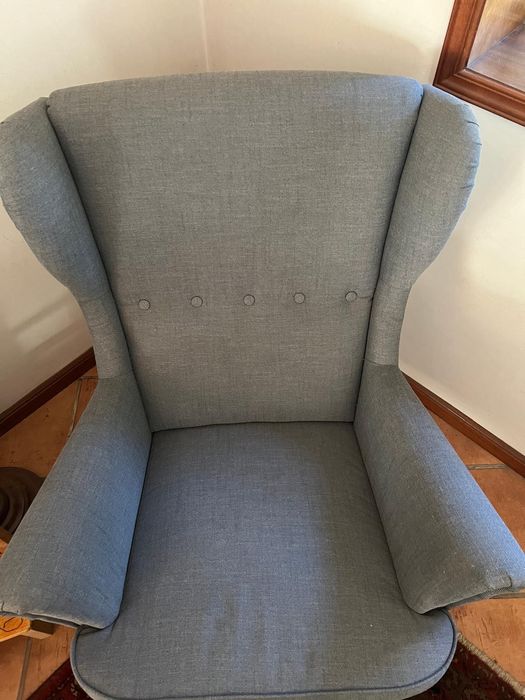 Poltrona, ikea Nordvalla cinz esc