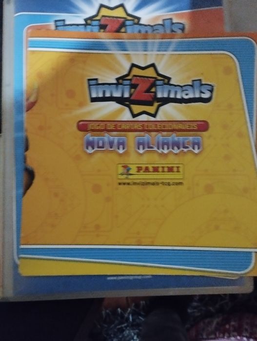 Vendo cartas Invizimals nova aliança