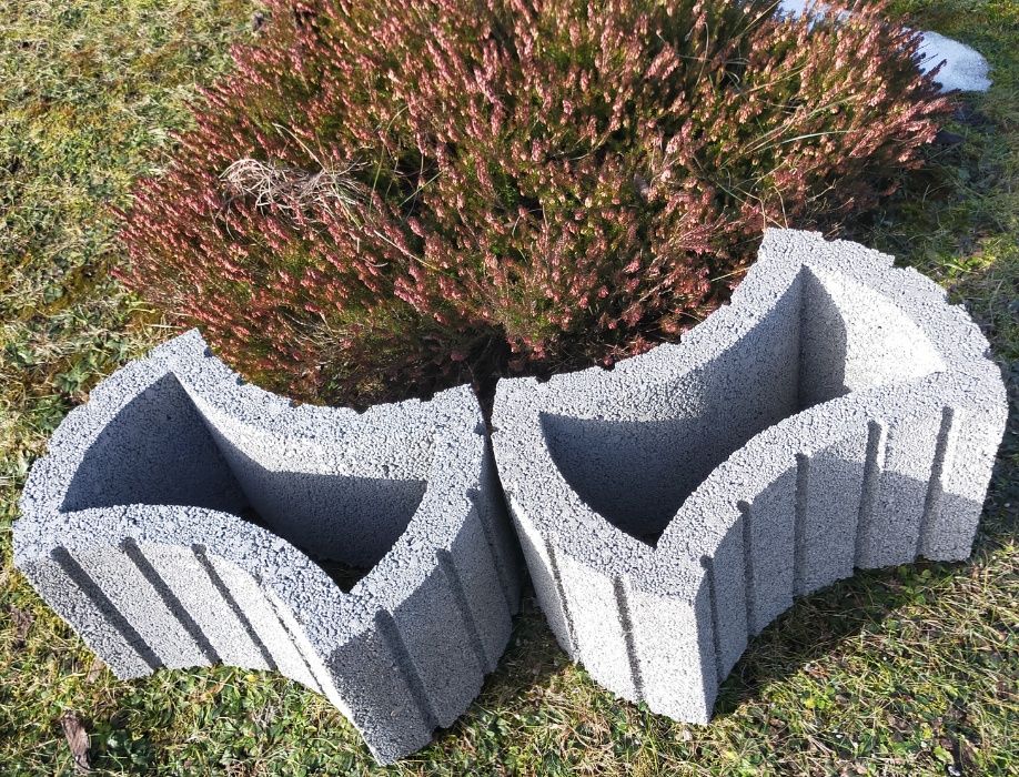 CUKIEREK Gazony Ogrodowe Gazon Donica Betonowa Ósemka NOWE PRODUCENT