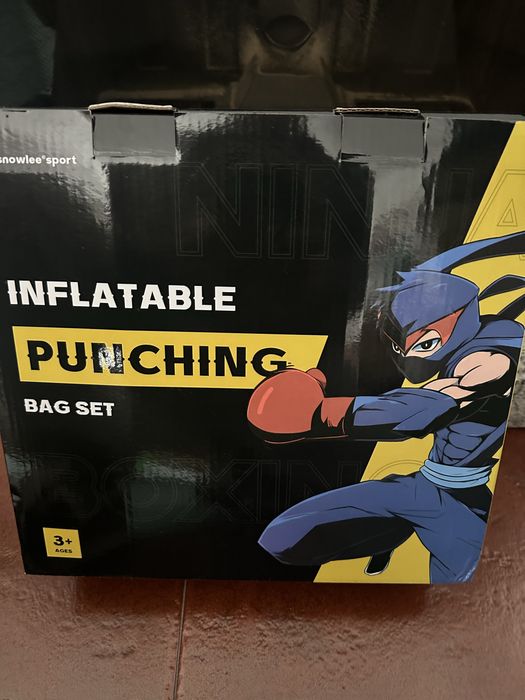 Kit Boxe Insuflavel Para Crianças