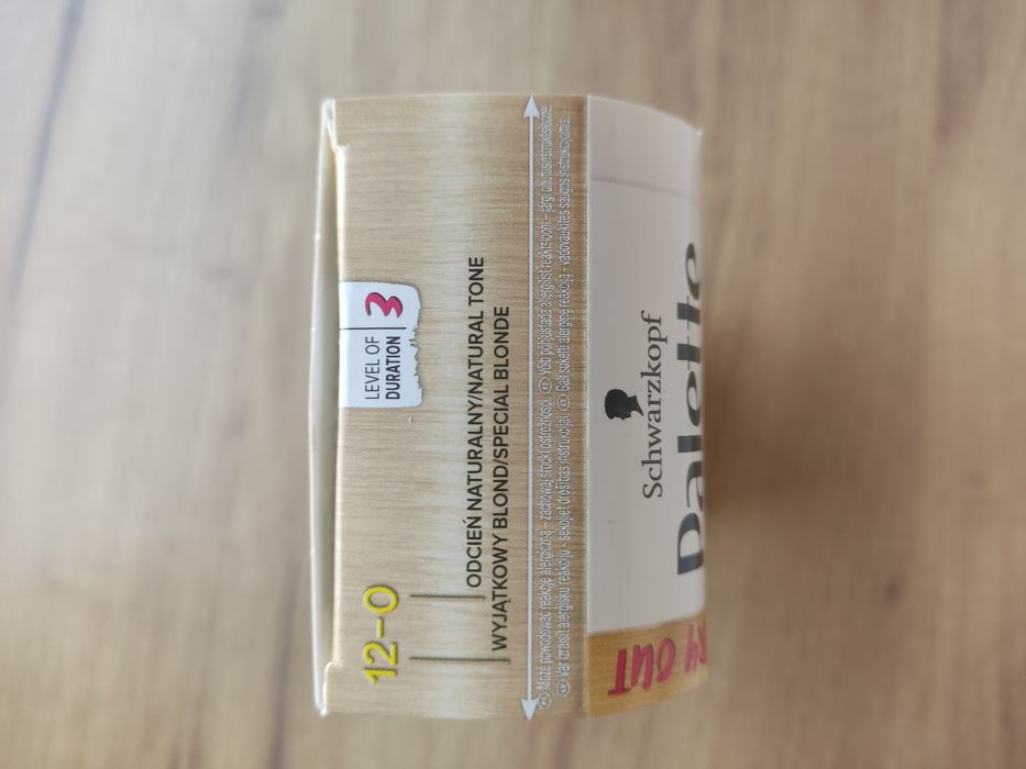 Color shampoo Palette,blond,rozjasniacz.