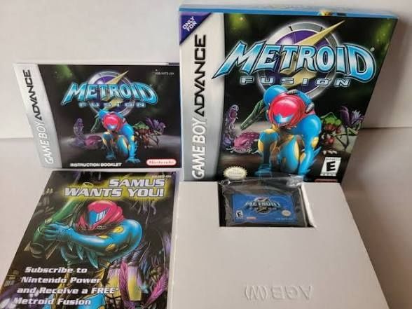 Metroid Fusion gameboy advance concentra+ correio registado