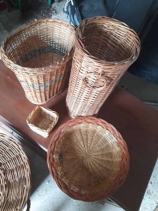 Koszyki wiklinowe