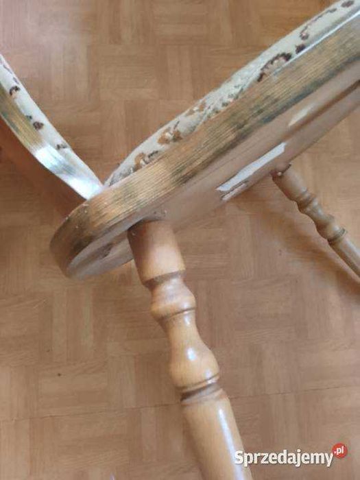 Krzesła drewniane pokojowe, salonowe 6 szt design