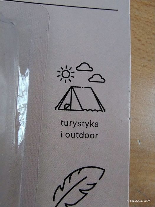 Nóż składany turystyczny stal nierdzewna
