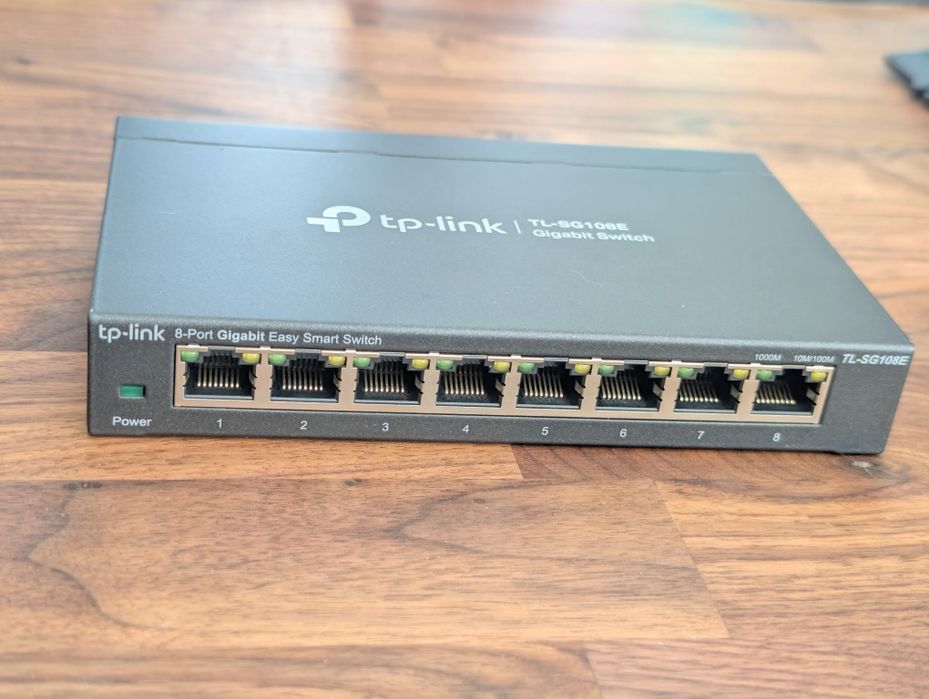 Switch TPlink  TL-SG108E 8 portas