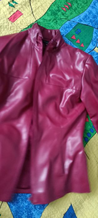 Куртка - пиджак кожзам.