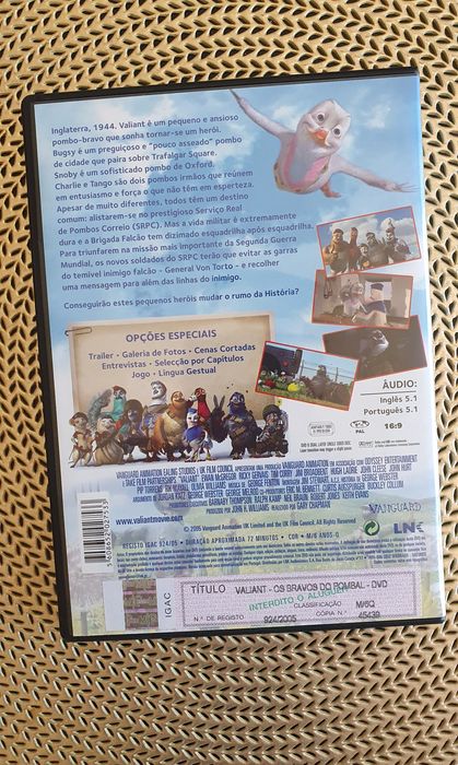 Filme DVD Valiant