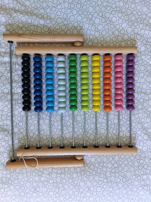 Ábaco multicor IKEA (COMO NOVO)