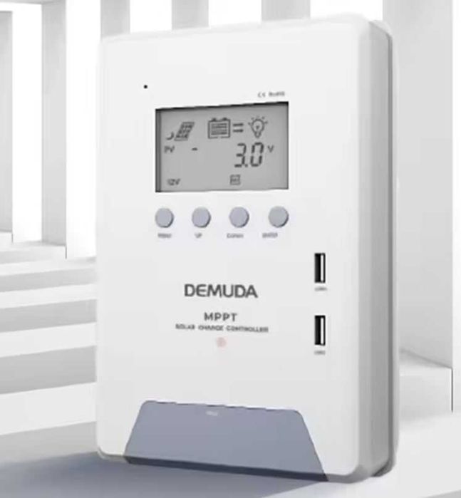 DEMUDA  MPPT Carregador De Bateria, 12V, 24V, 48 40A,60A